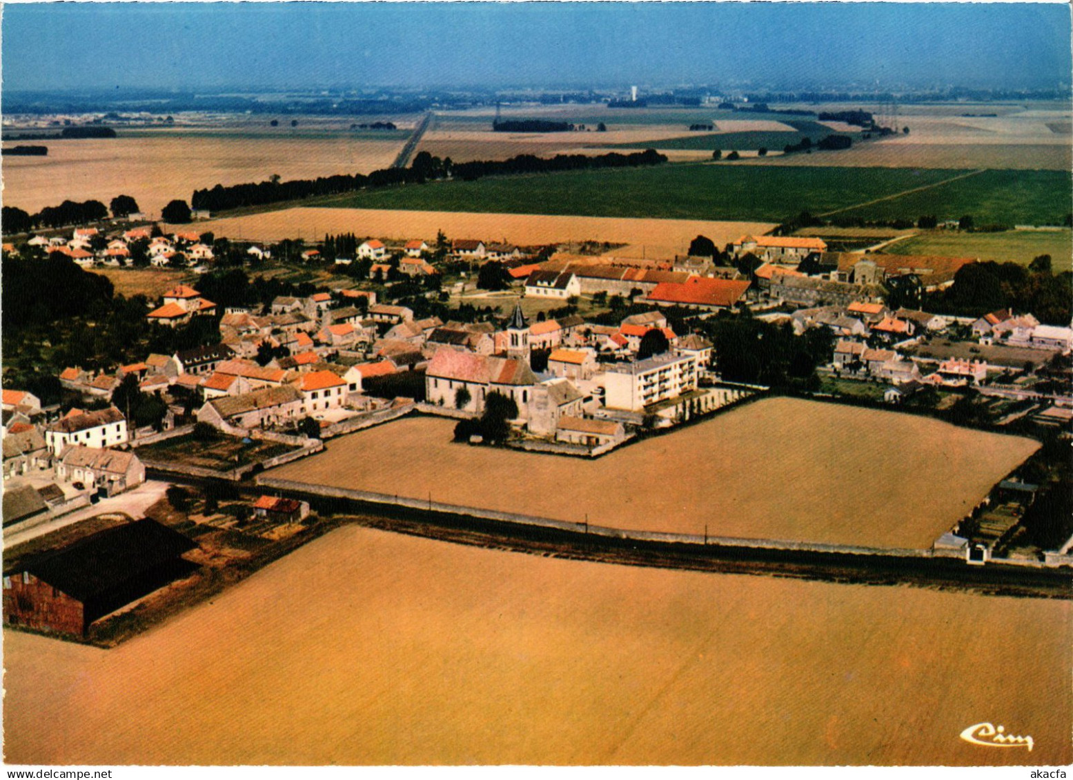 CPM Chevannes Vue Generale aerienne FRANCE (1377686)