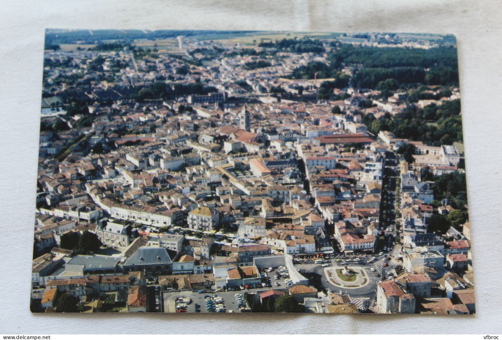 Cpm, Cognac, vue panoramique, Charente 16