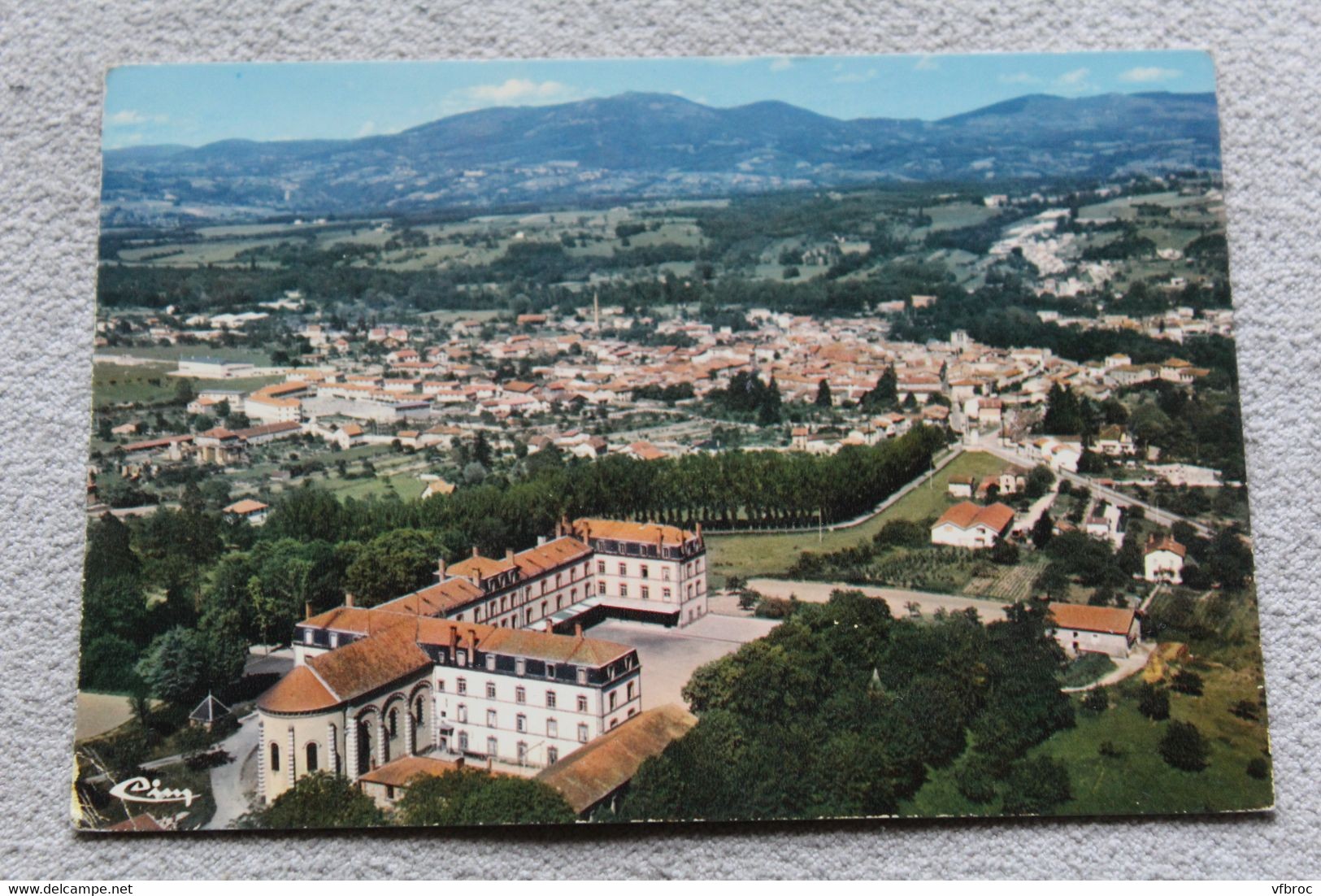 Cpm, Courpière, vue générale aérienne (2), Puy de Dôme 63