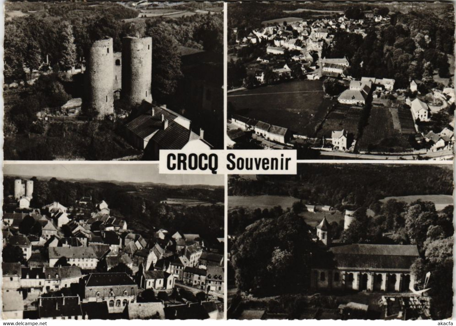 CPM Crocq Souvenir FRANCE (1050564)