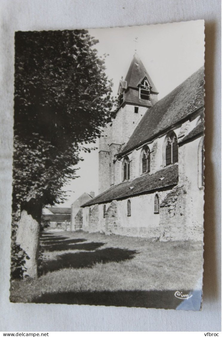 Cpm, Dixmont, l'église, Yonne 89