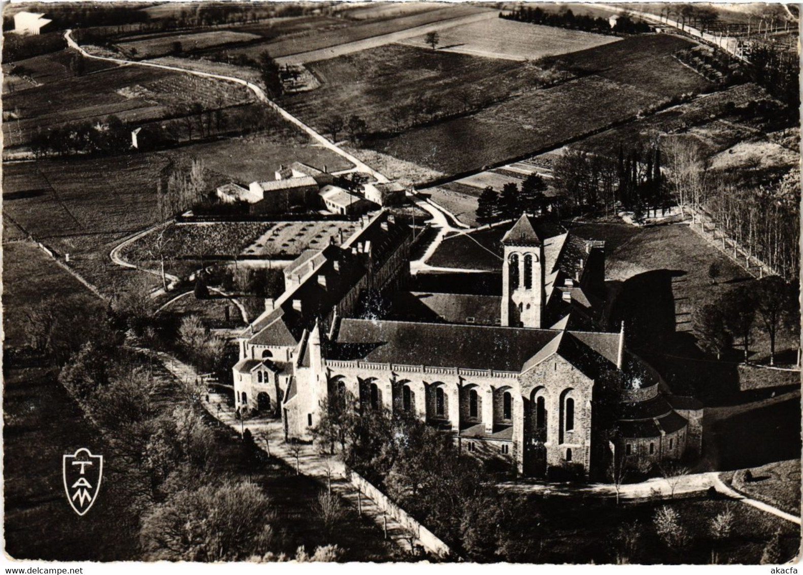 CPM Dourgne Vue Aerienne FRANCE (1016743)