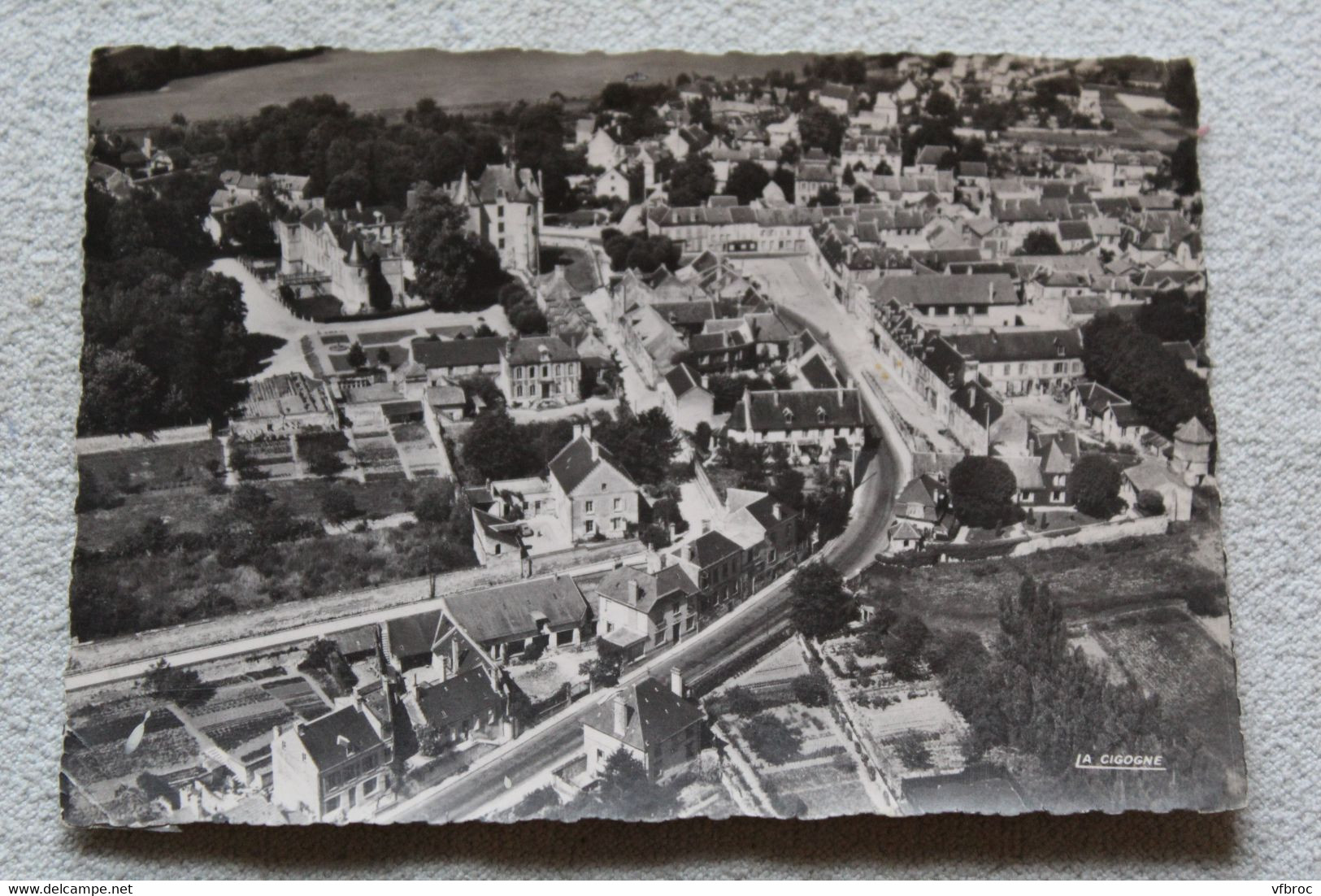 Cpm, en avion sur Vic sur Aisne, Aisne 02