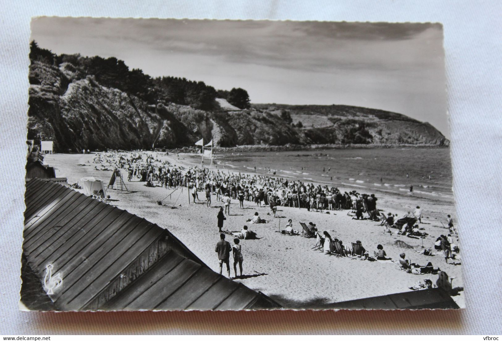 Cpm, Etables sur mer, jeux sur la plage des Godelins, Cotes d'Armor 22