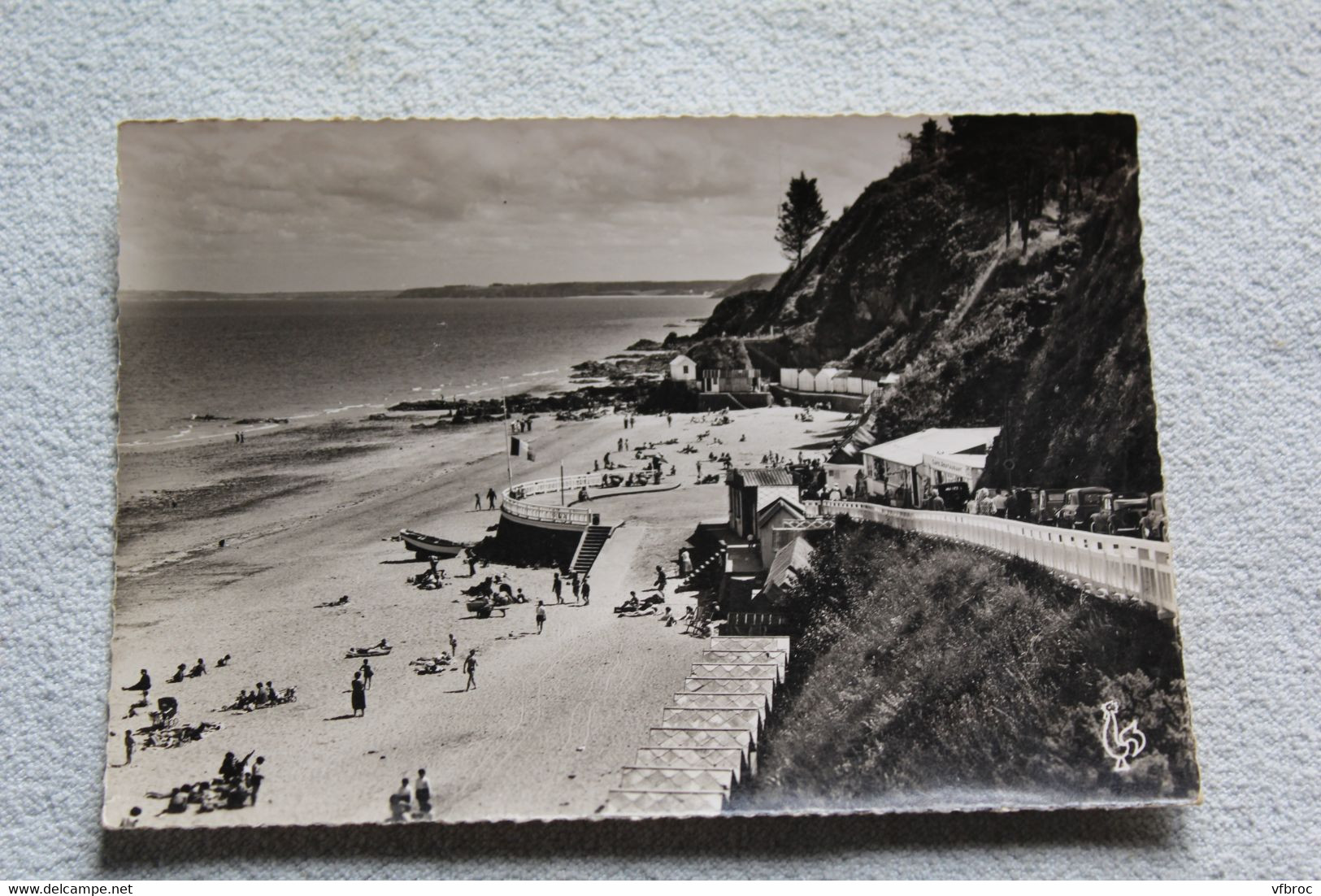 Cpm, Etables sur mer, l'arrivée à la plage des Godelins, cotes d'Armor 22