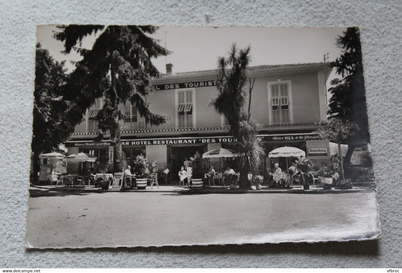 Cpm, Eze village, restaurant hôtel aux touristes, Alpes maritimes