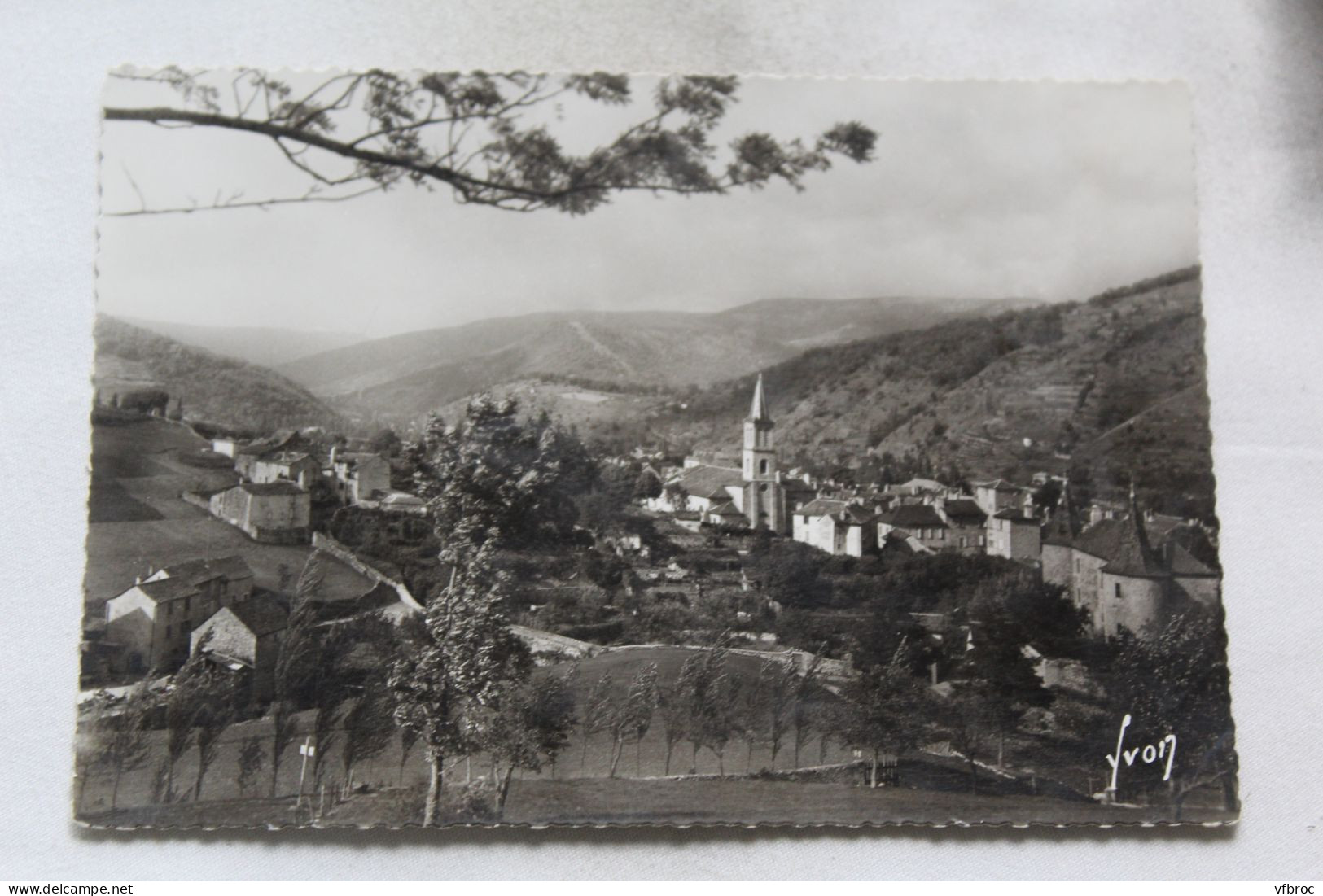 Cpm, Florac, la ville haute, Lozère 48