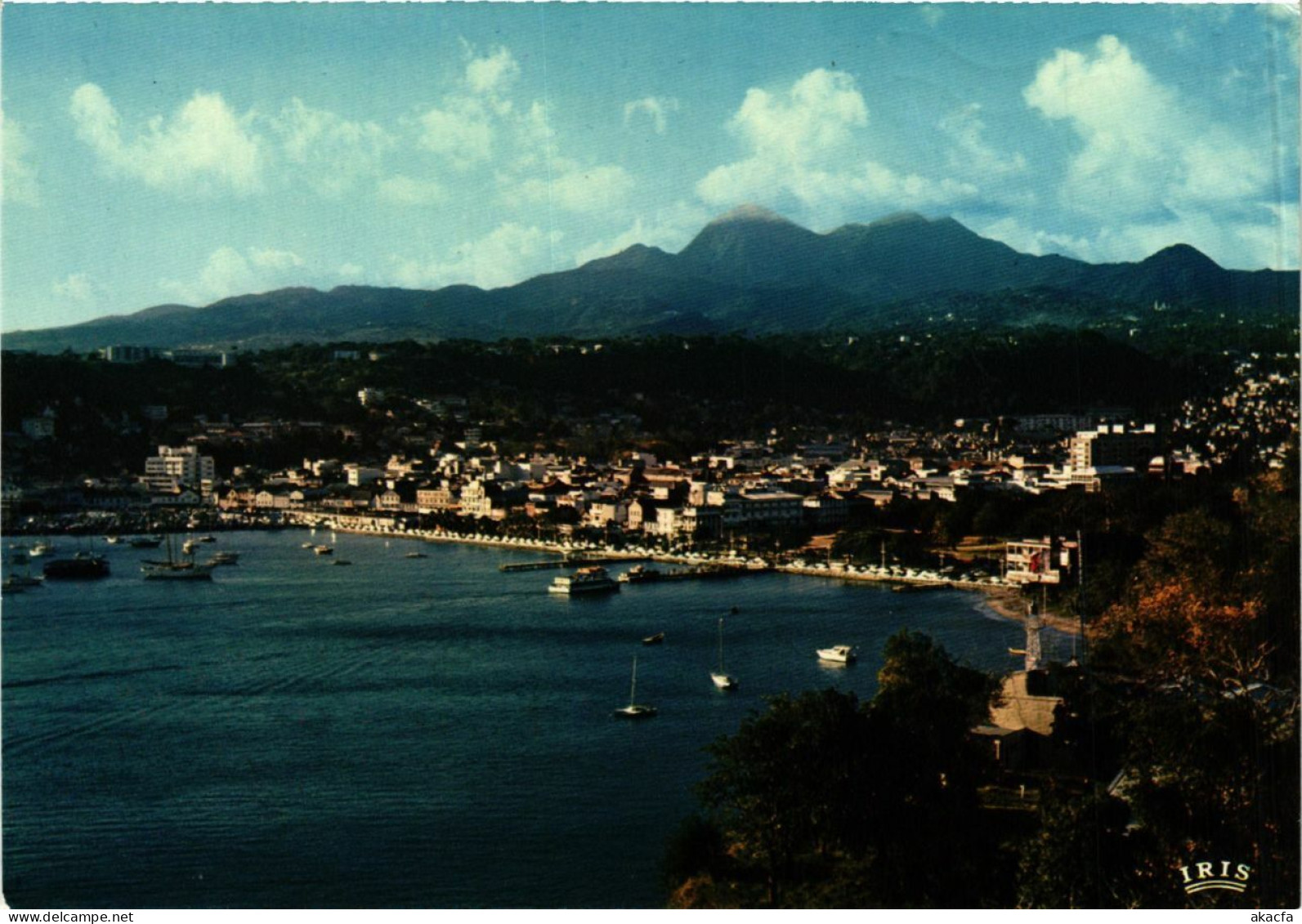 CPM Fort de France Aerial view of Fort de France MARTINIQUE (872180)