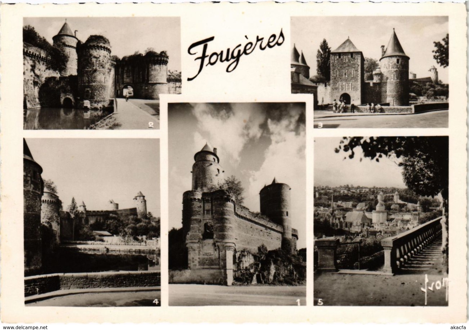 CPM Fougeres- souvenir FRANCE (1022617)