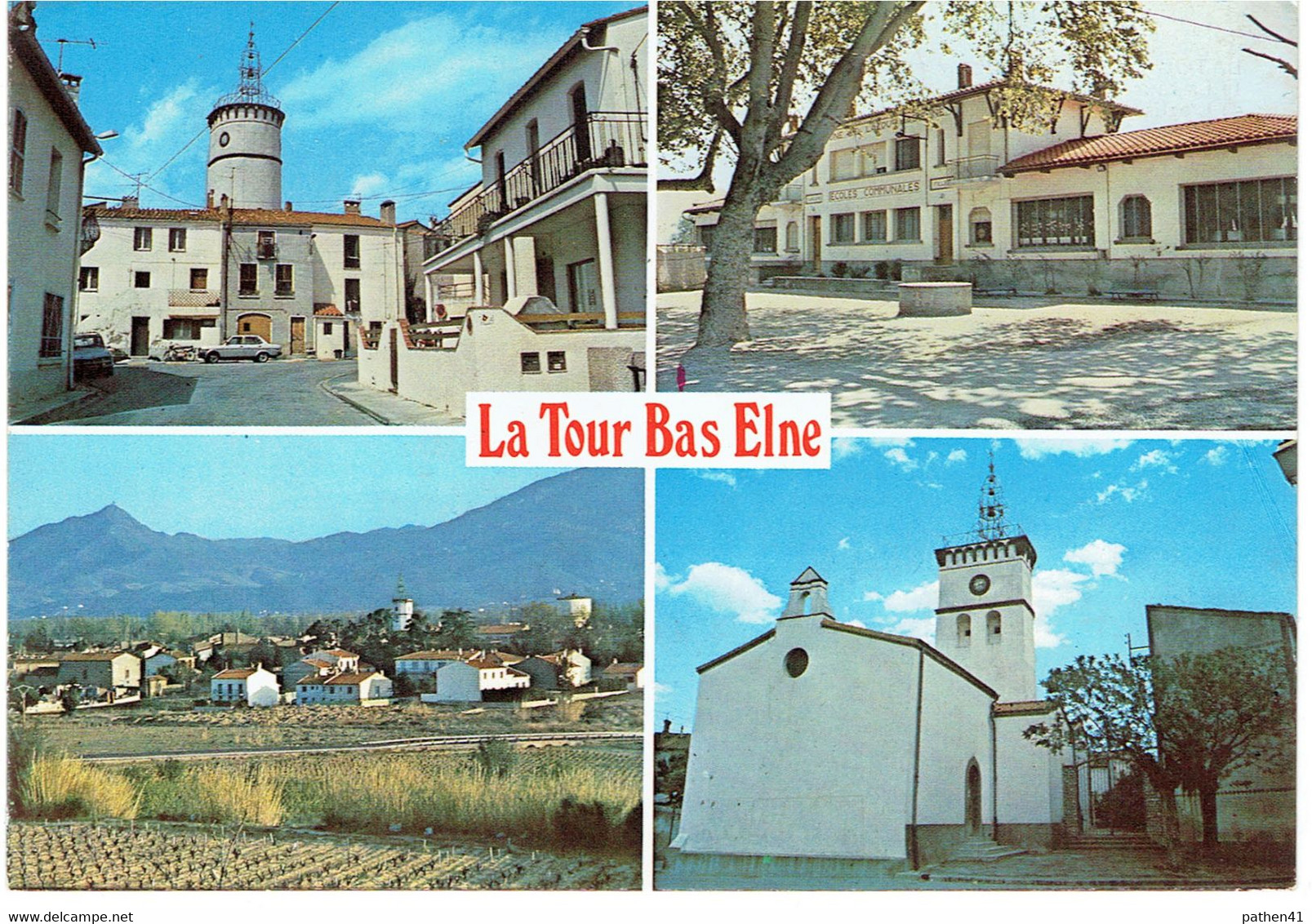 CPM FRANCE 66 PYRENEES-ORIENTALES LATOUR-BAS-ELNE - Multivues