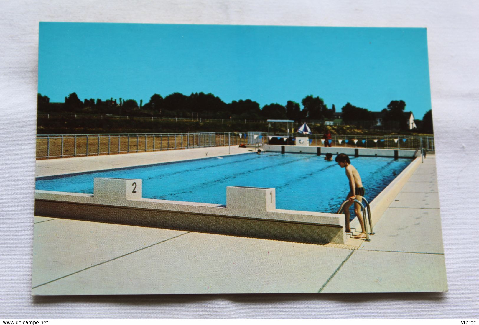 Cpm, Guipry, la piscine, Ille et Vilaine 35