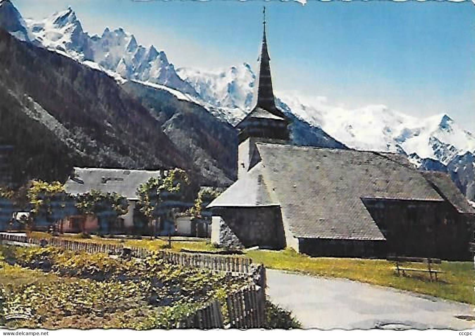 CPM La Chapelle des Praz et les Aiguilles de Chamonix