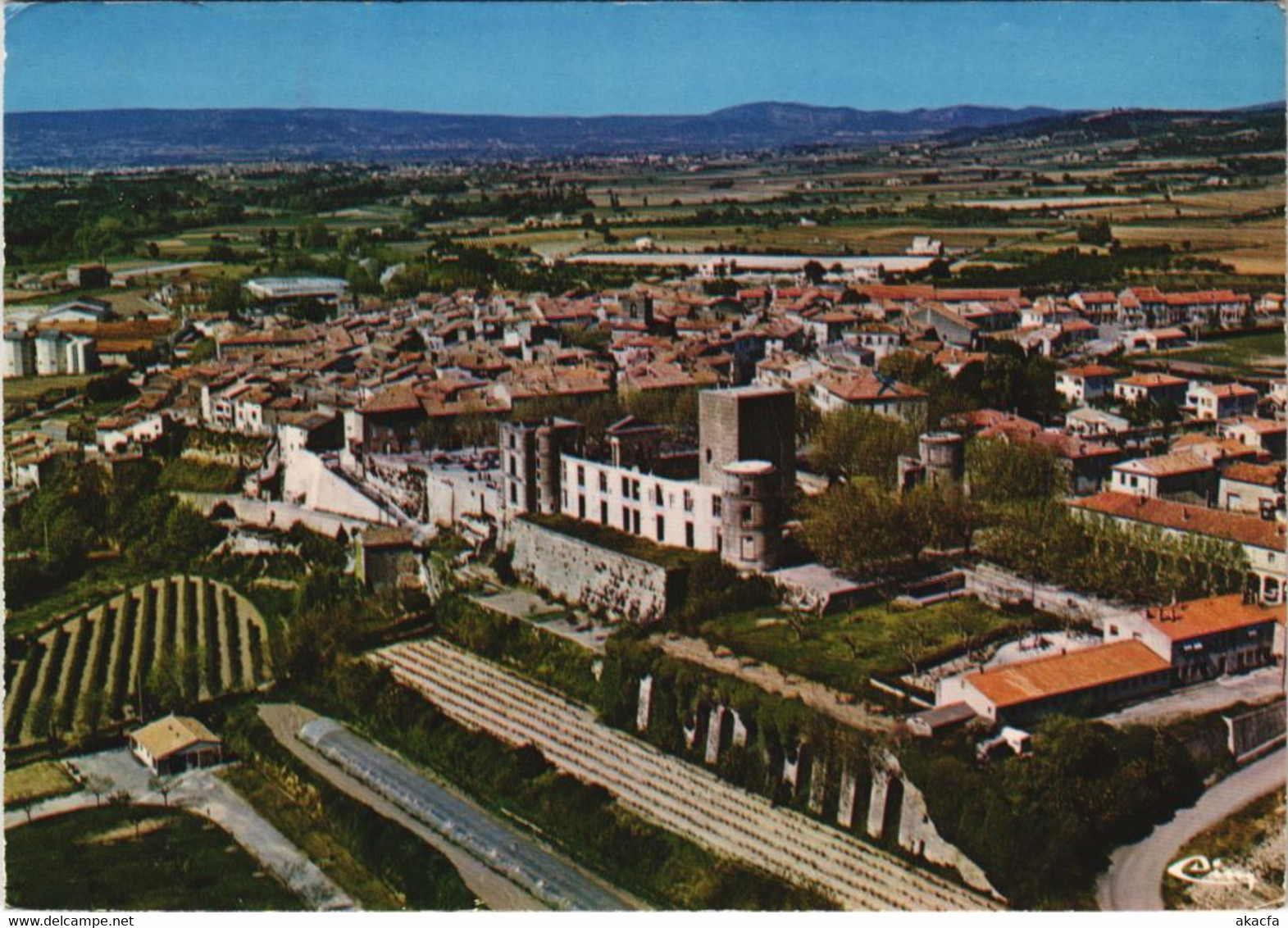 CPM LA TOUR-d'AIGUES Vue Generale Aerienne (1086994)