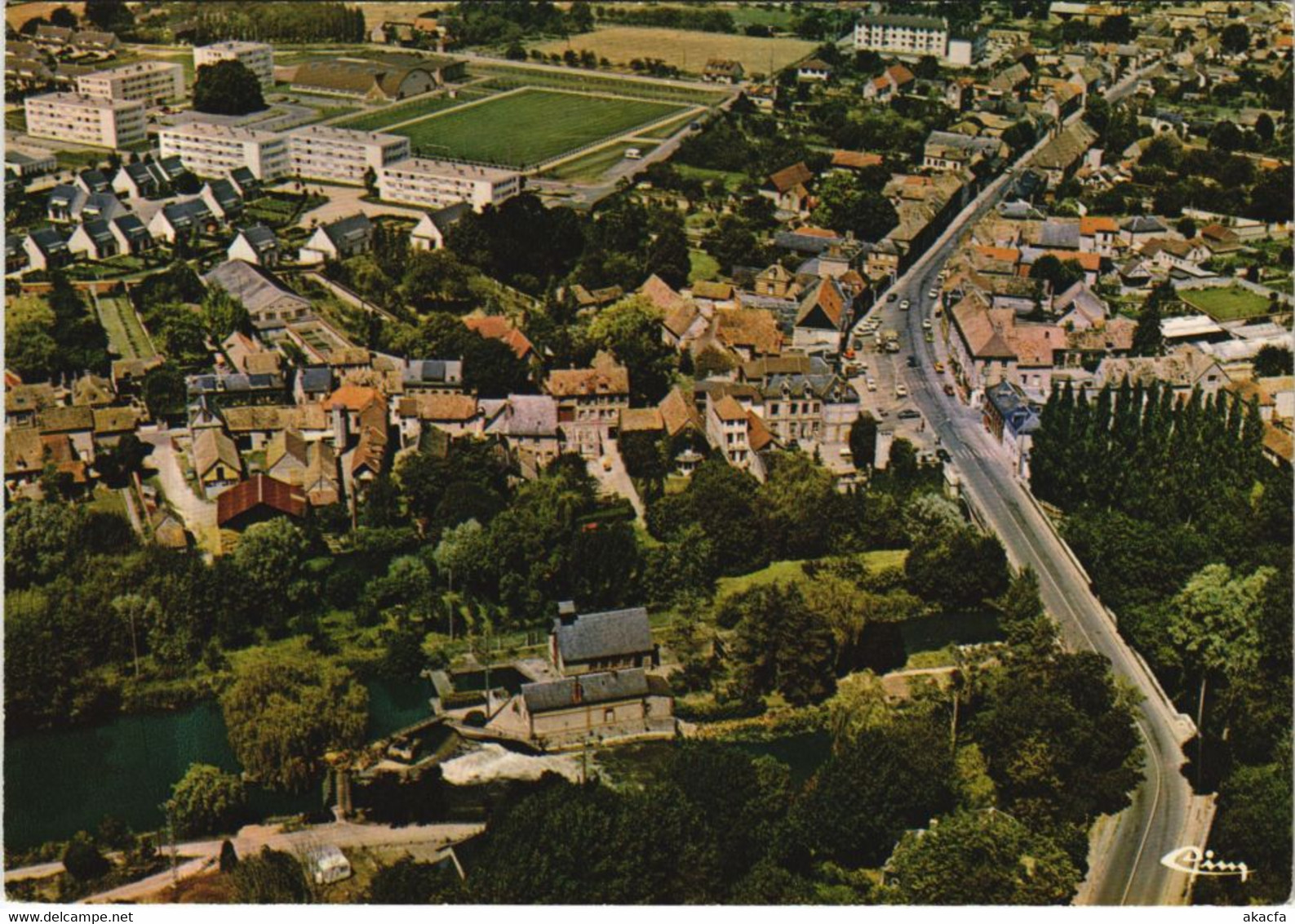 CPM LE VAUDREUIL Vue Aerienne (1161287)