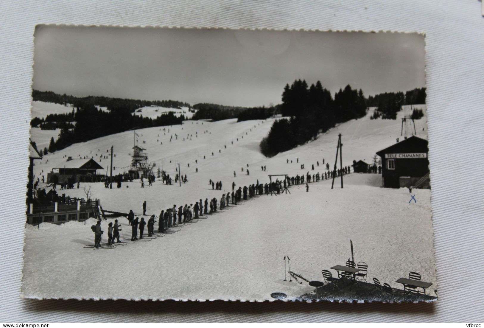 Cpm, les Gets, les téléskis, Haute Savoie 74