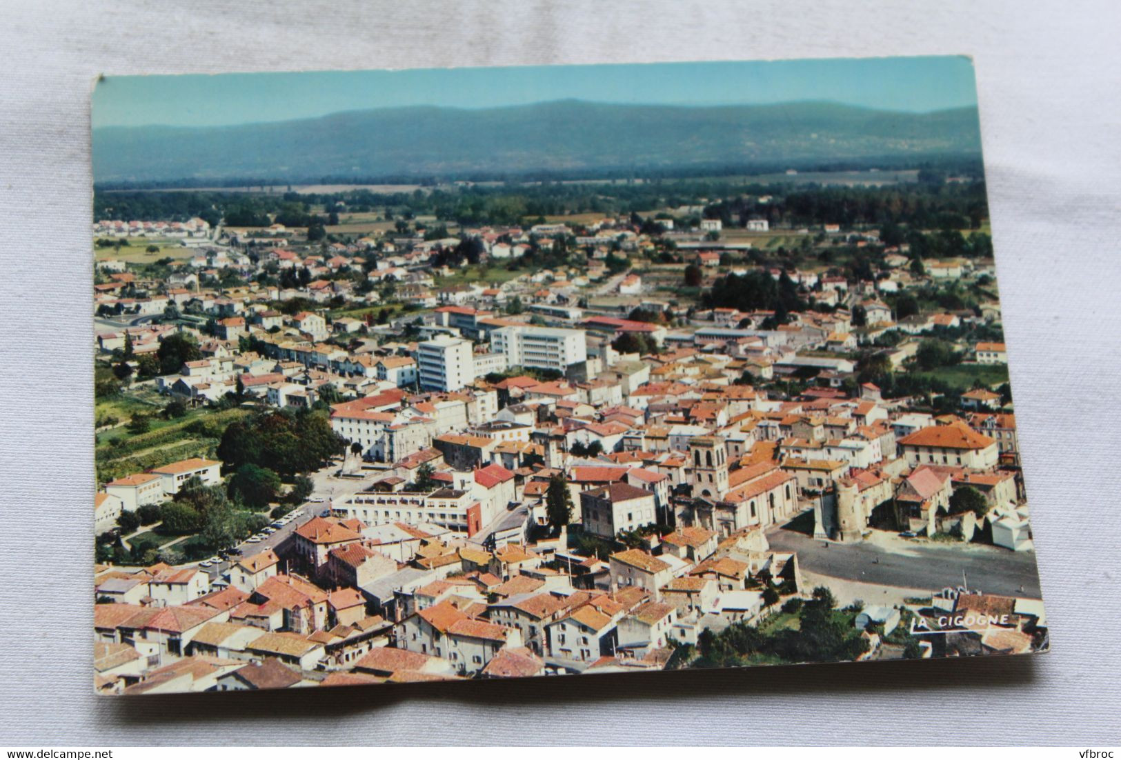 Cpm, Lezoux, vue générale aérienne, Puy de Dôme 63