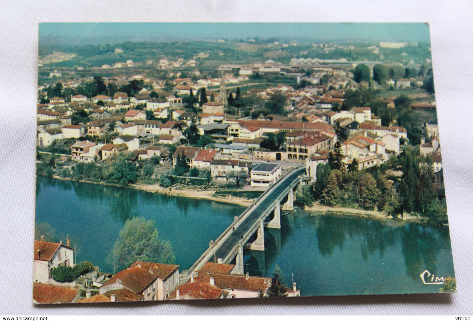 Cpm, Libos, vue générale aérienne, Lot et Garonne 47