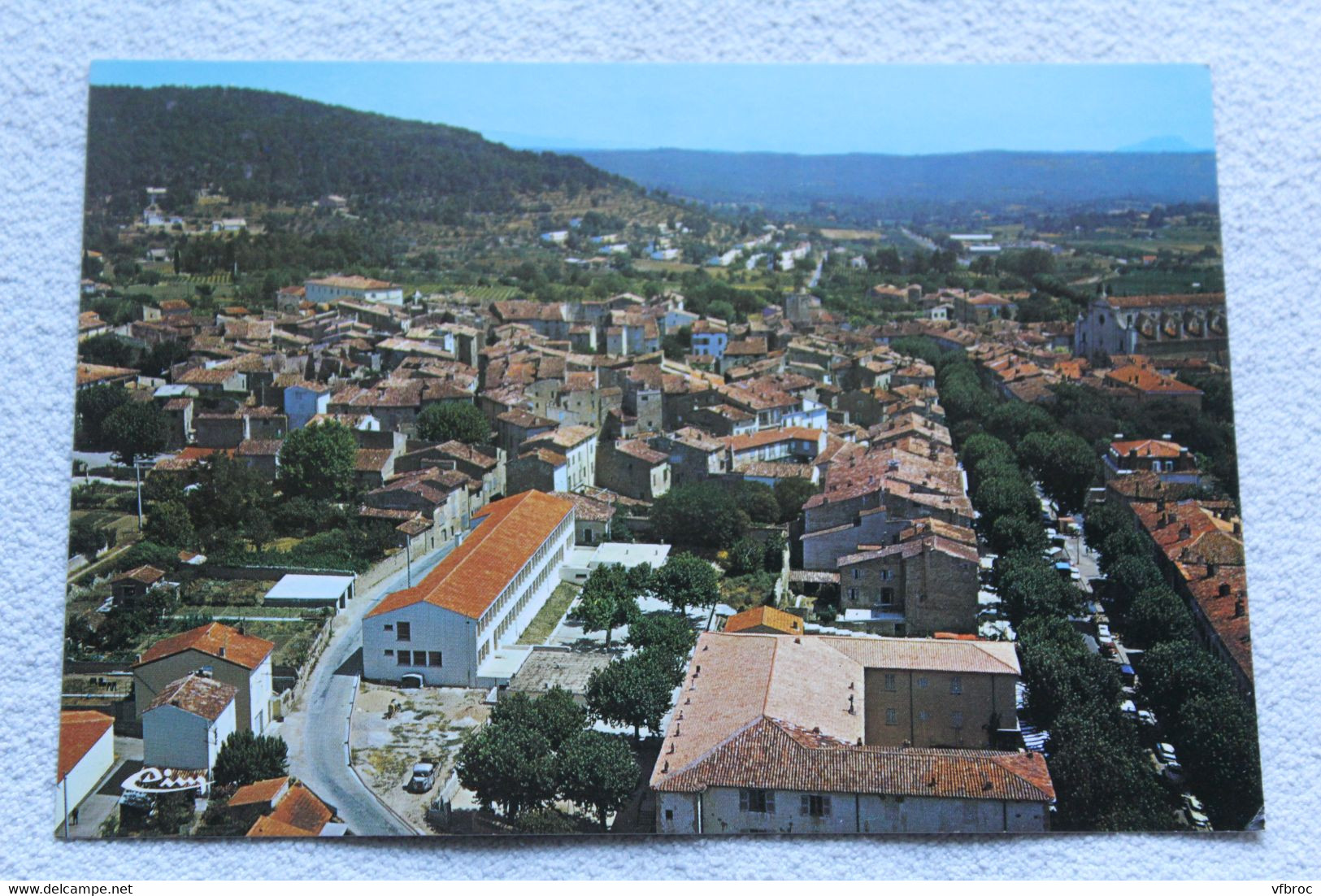 Cpm, Lorgues, vue générale aérienne, Var 83