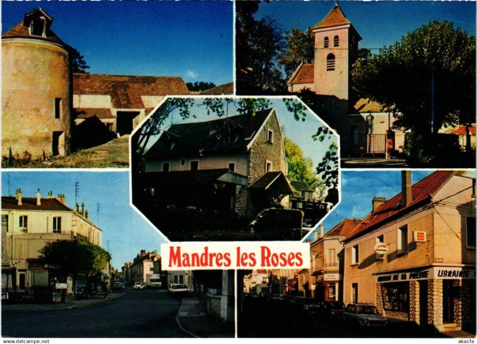 CPM MANDRES-les-ROSES Scenes (1351865)