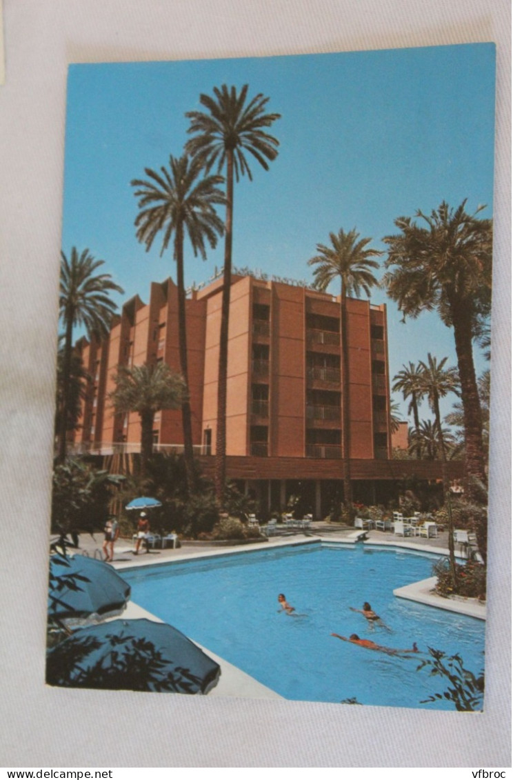 Cpm, Marrakech, hôtel le Marrakech, piscine, Maroc