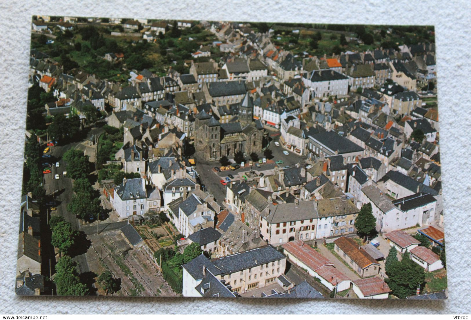 Cpm, Mauriac, vue d'ensemble, Cantal 15