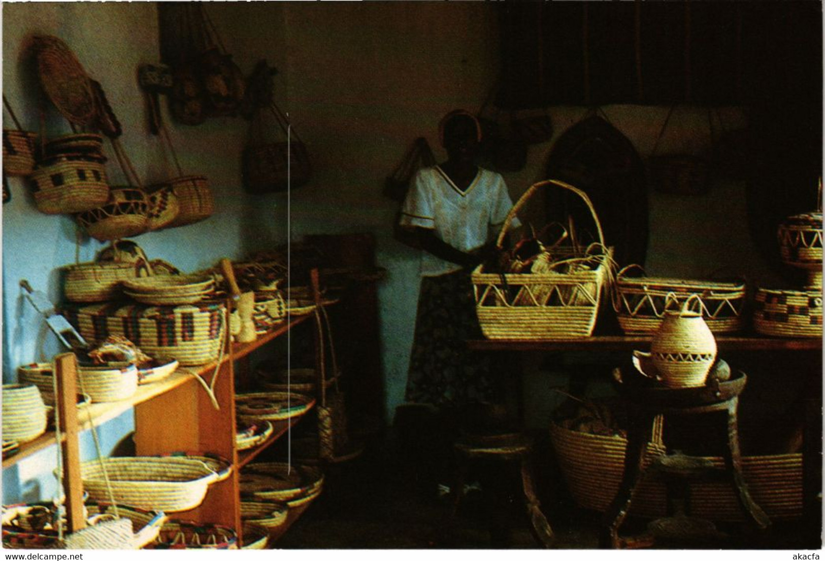 CPM Mayotte - Magasin d'Artisanat Local SENEGAL (1067834)