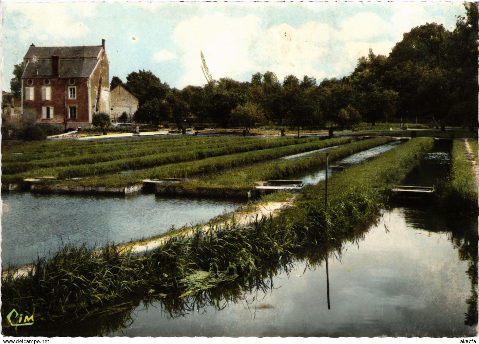 CPM Mereville La Pisciculture au Moulin FRANCE (1377364)