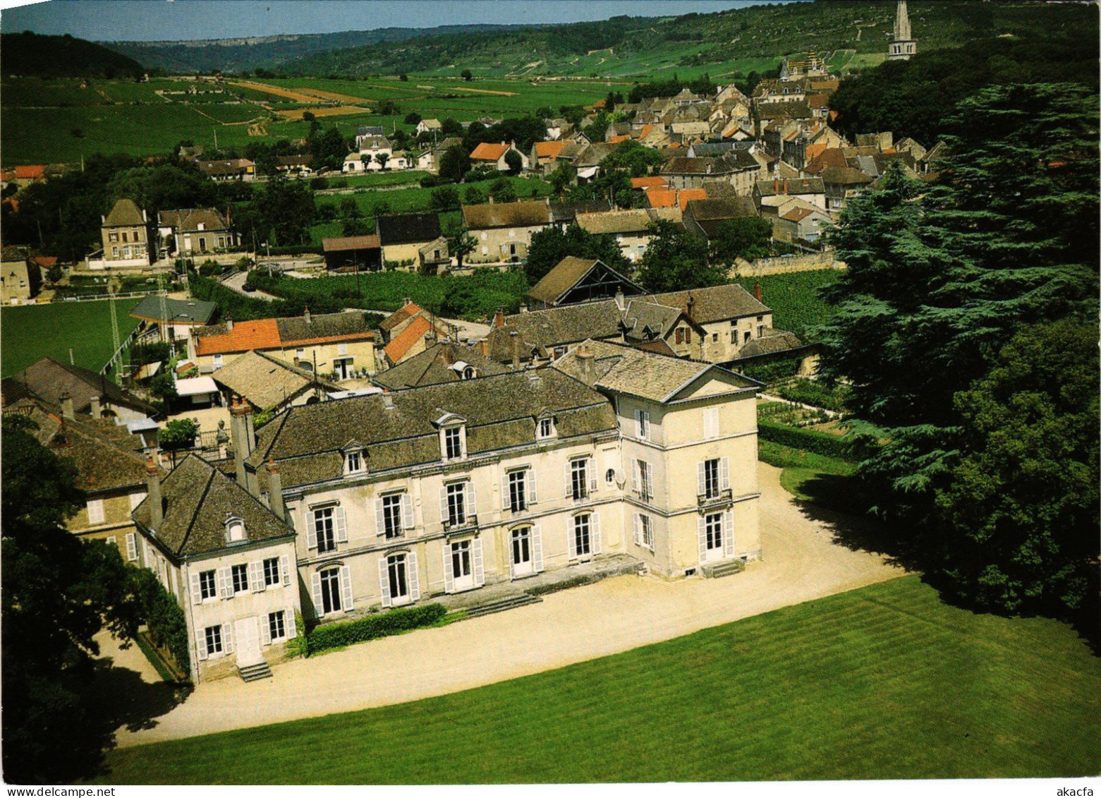 CPM Meursault Vue aerienne du Chateau FRANCE (1376164)