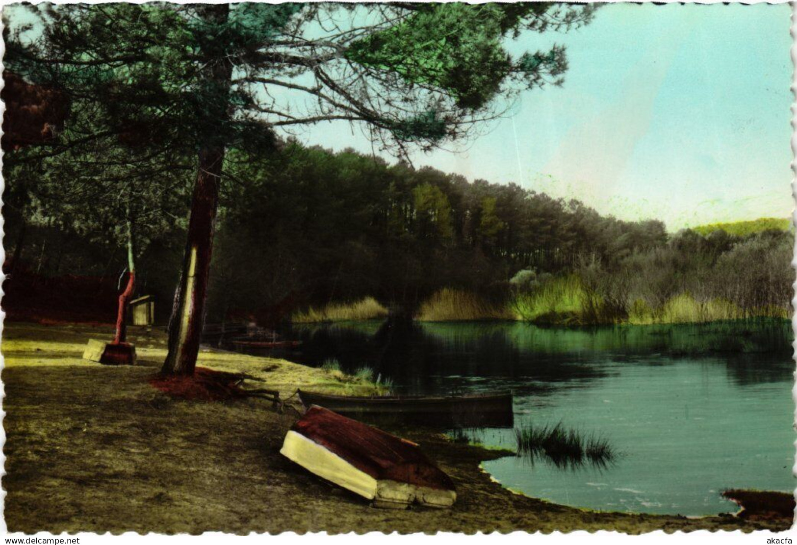 CPM Mimizan-Plage Un coin du lac de Mimizan FRANCE (1337263)