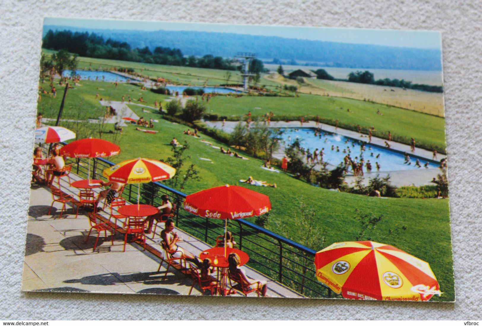 Cpm, Montbéliard, la piscine de la petite Hollande, Doubs 25