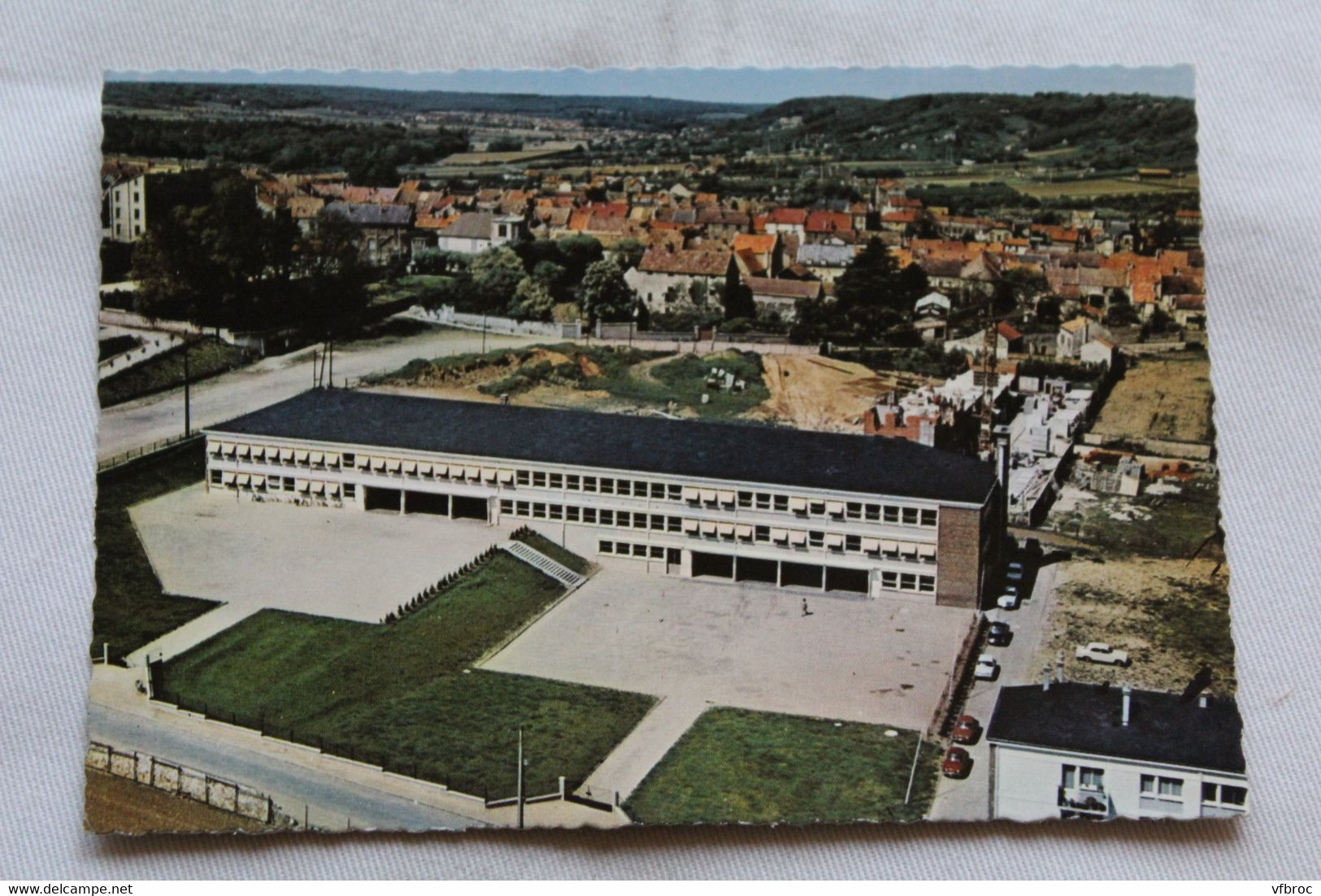 Cpm, Montlhéry, groupe scolaire (2), Essonne 91