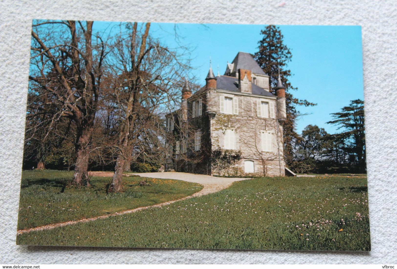 Cpm, Orvault, le château du bois Raguenet, Loire atlantique 44