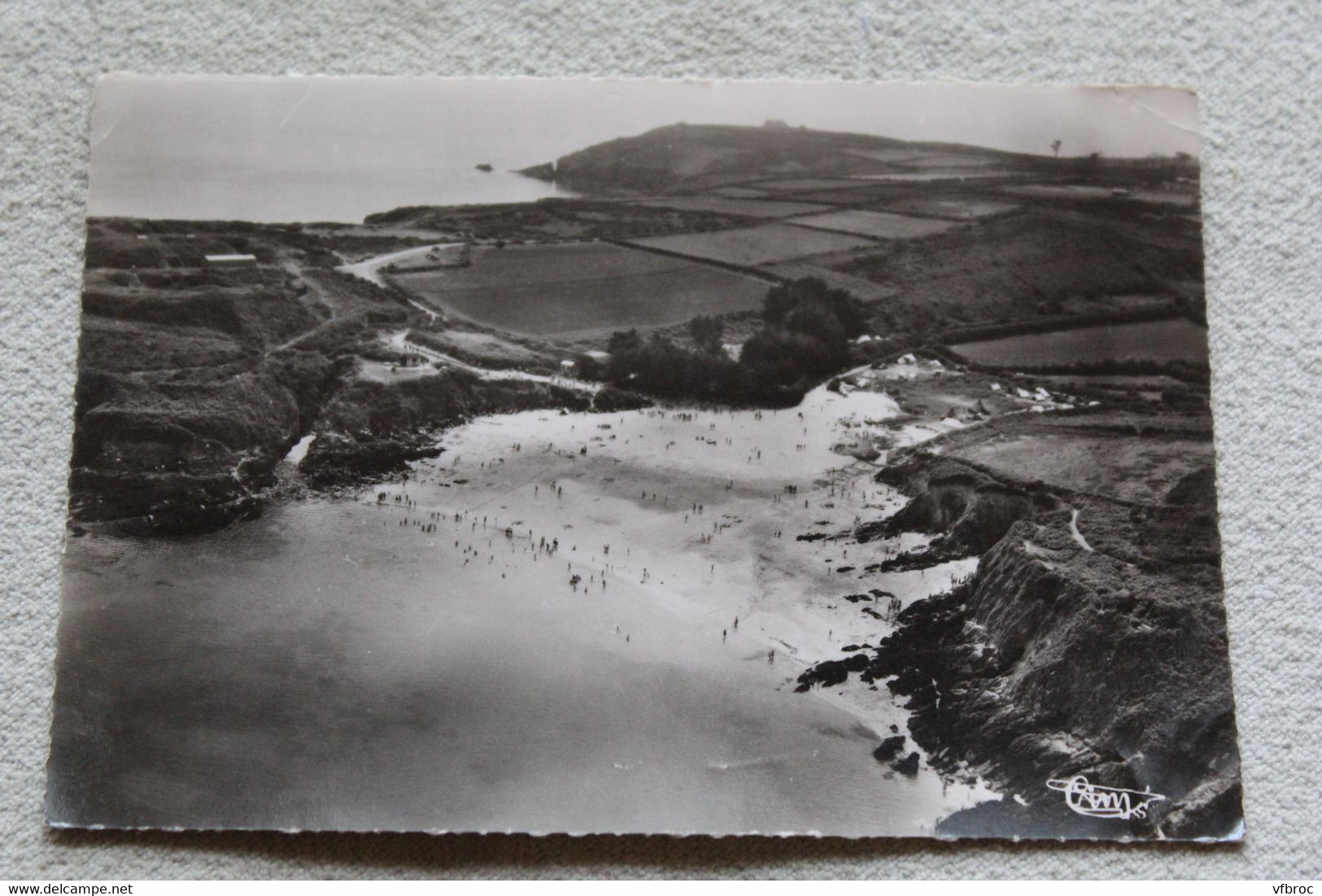 Cpm, Plougonvelin, plage de Bertheaume, Finistère 29