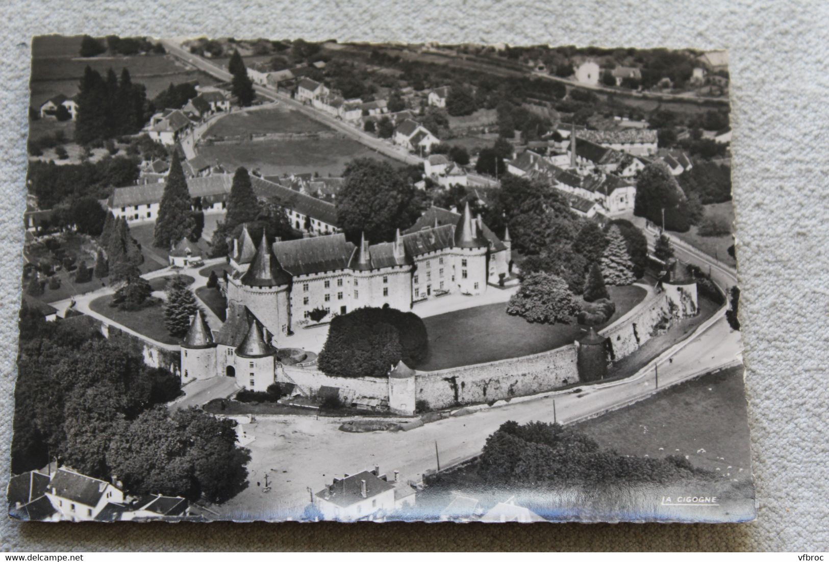 Cpm, Pompadour, vue aérienne, Corrèze 19