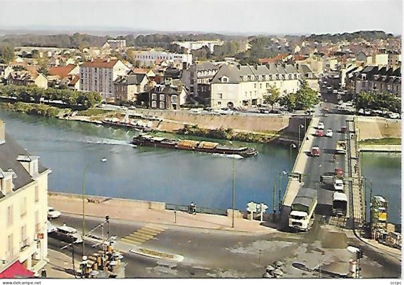 CPM Pontoise Vue générale sur Saint-Ouen L'Aumône