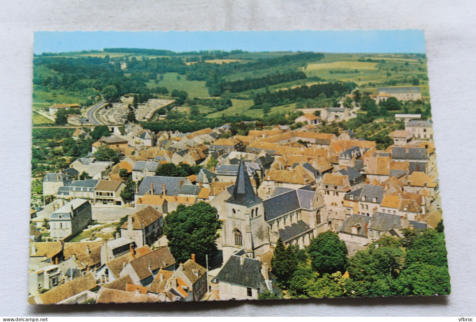 Cpm, Pouilly sur Loire, vue générale, Nièvre 58