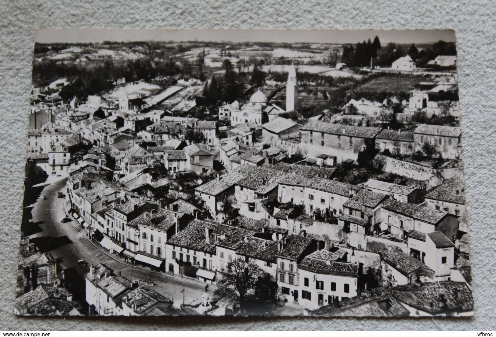 Cpm, Riberac, vue générale, Dordogne 24