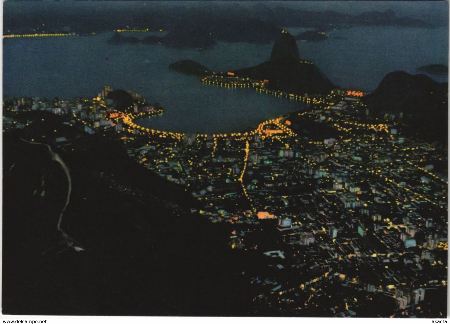 CPM Rio de Janeiro Rio by Night BRAZIL (1085555)