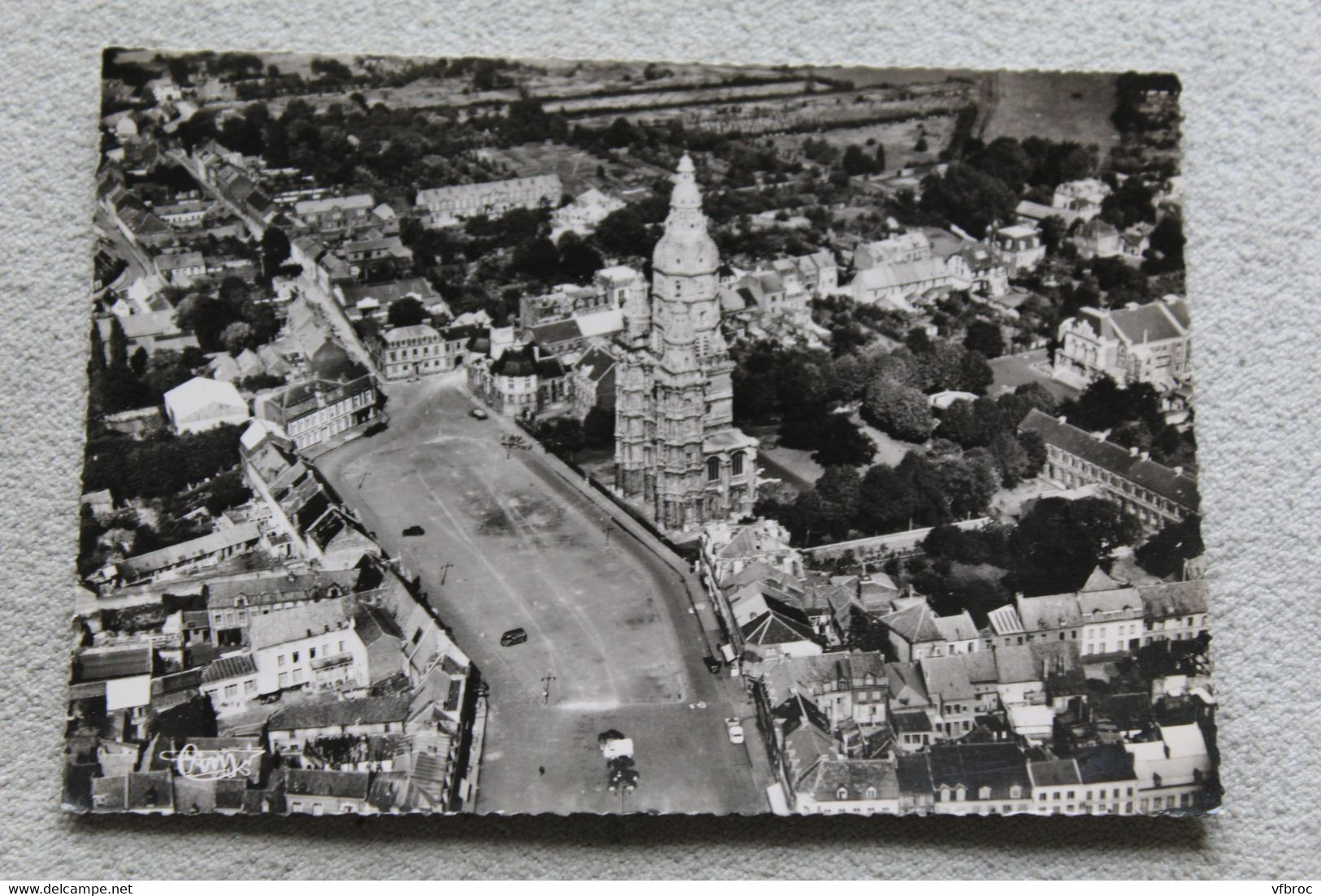 Cpm, Saint Amand les Eaux, vue générale aérienne, Nord 59