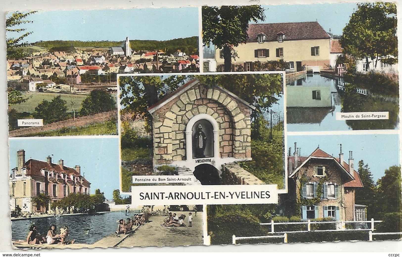 CPM Saint-Arnoult-en-Yvelines vues multiples