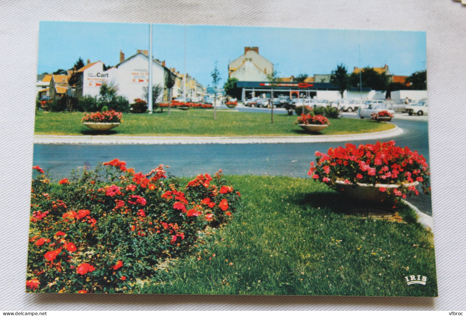 Cpm, Saint Eloy les Mines, entrée sud de la ville, Puy de Dôme 63