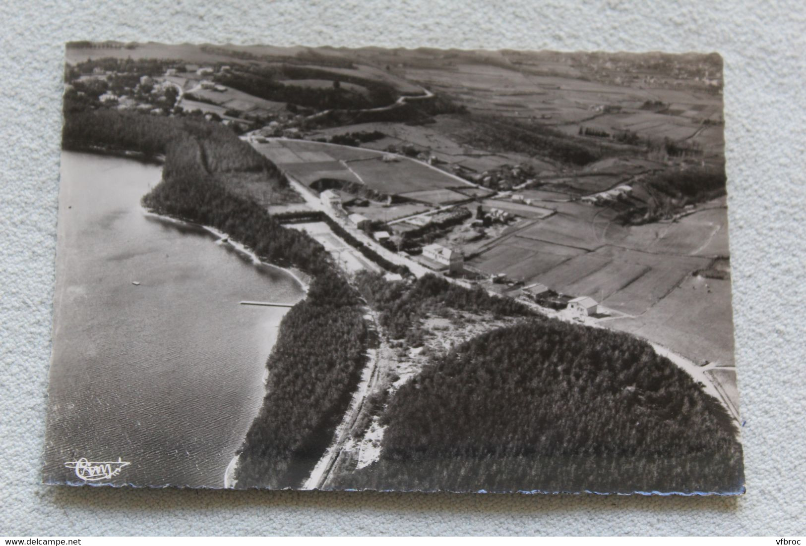 Cpm, Saint Ferreol, vue aérienne, Haute Garonne 31