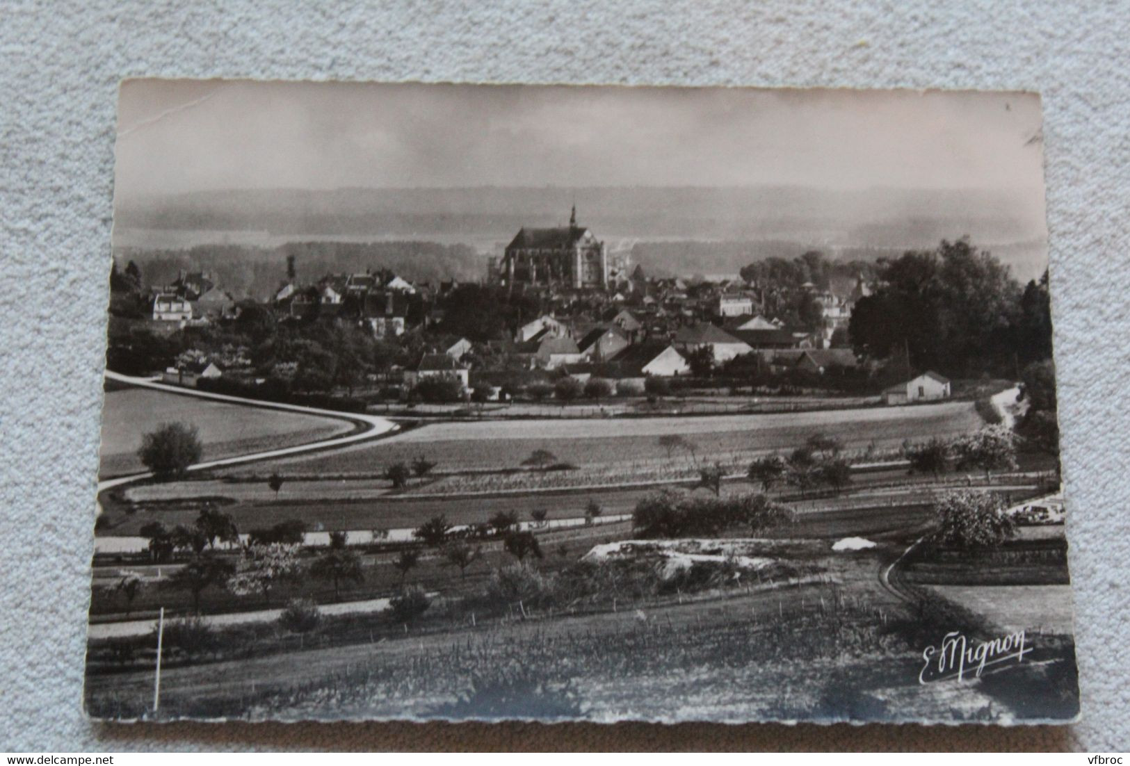 Cpm, Saint Florentin, vue générale, Yonne 89