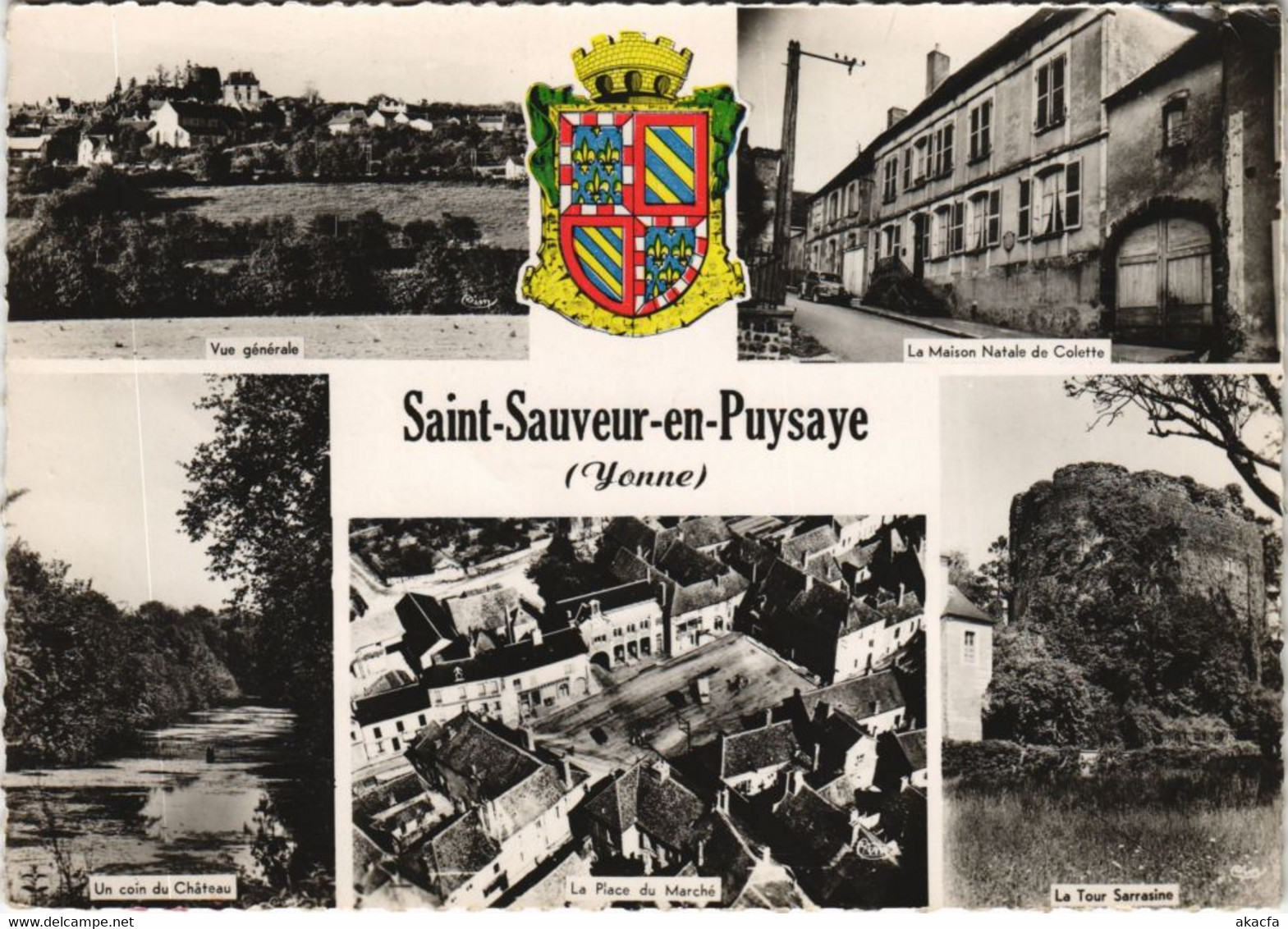 CPM SAINT-SAUVEUR-en-PUISAYE Scenes (1196178)