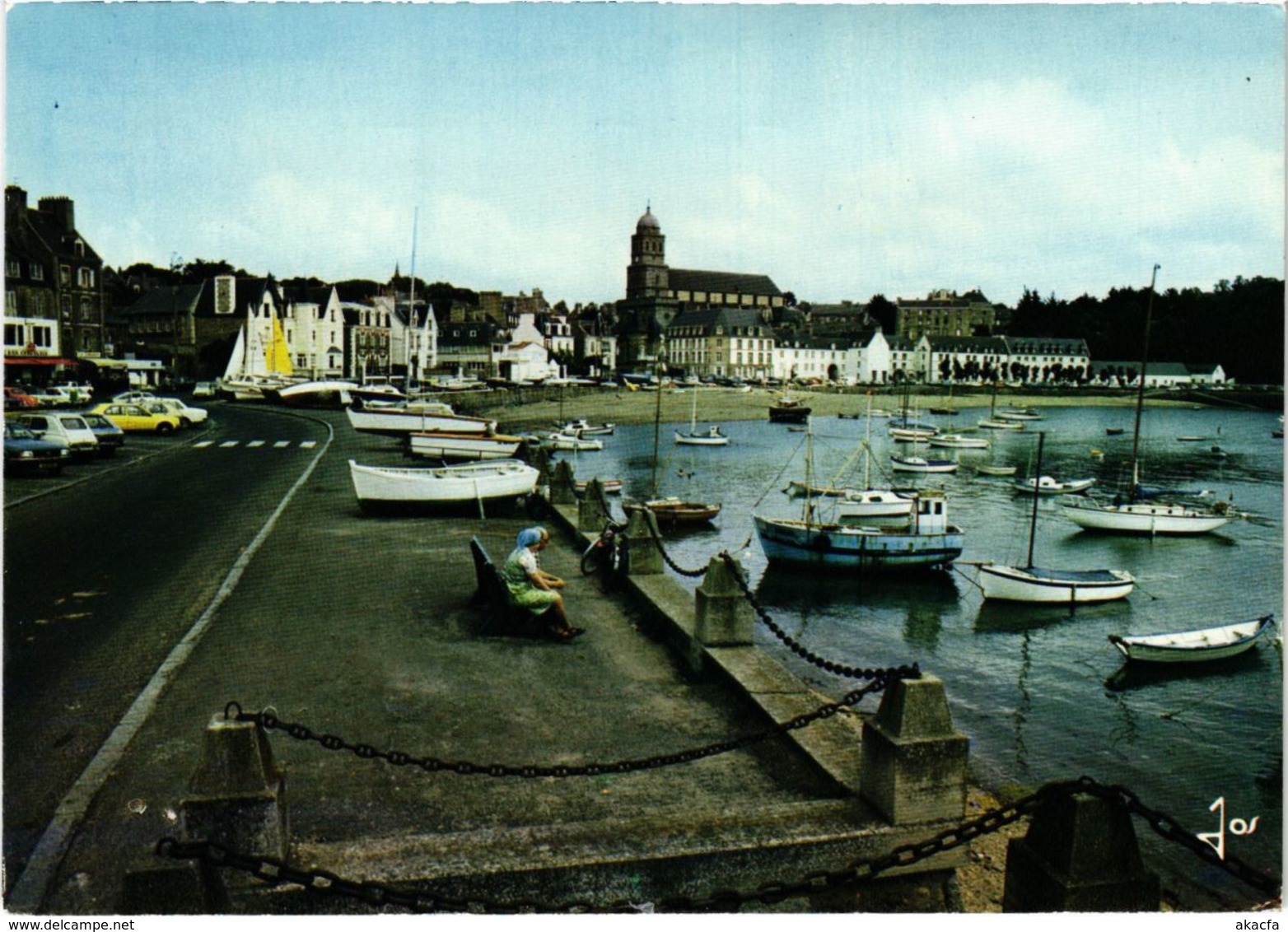 CPM Saint Servan- Un coin du port FRANCE (1022640)