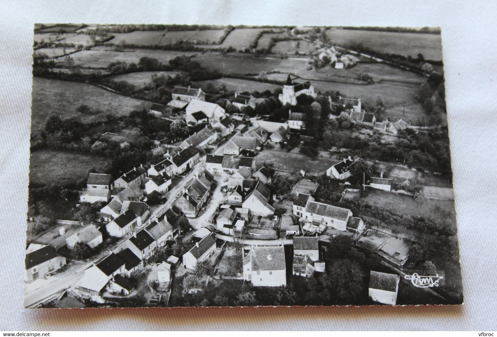 Cpm, Saint Sulpice, vue générale aérienne, Nièvre 58