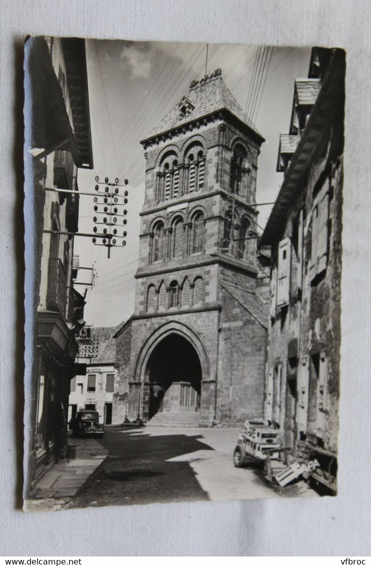 Cpm, Salers, l'église, Cantal 15