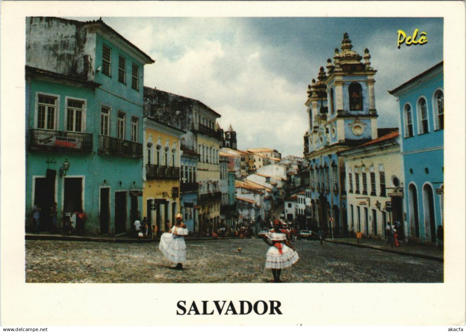 CPM Salvador de Bahia Baianas na Ladeira do Pelourinho BRAZIL (1085485)