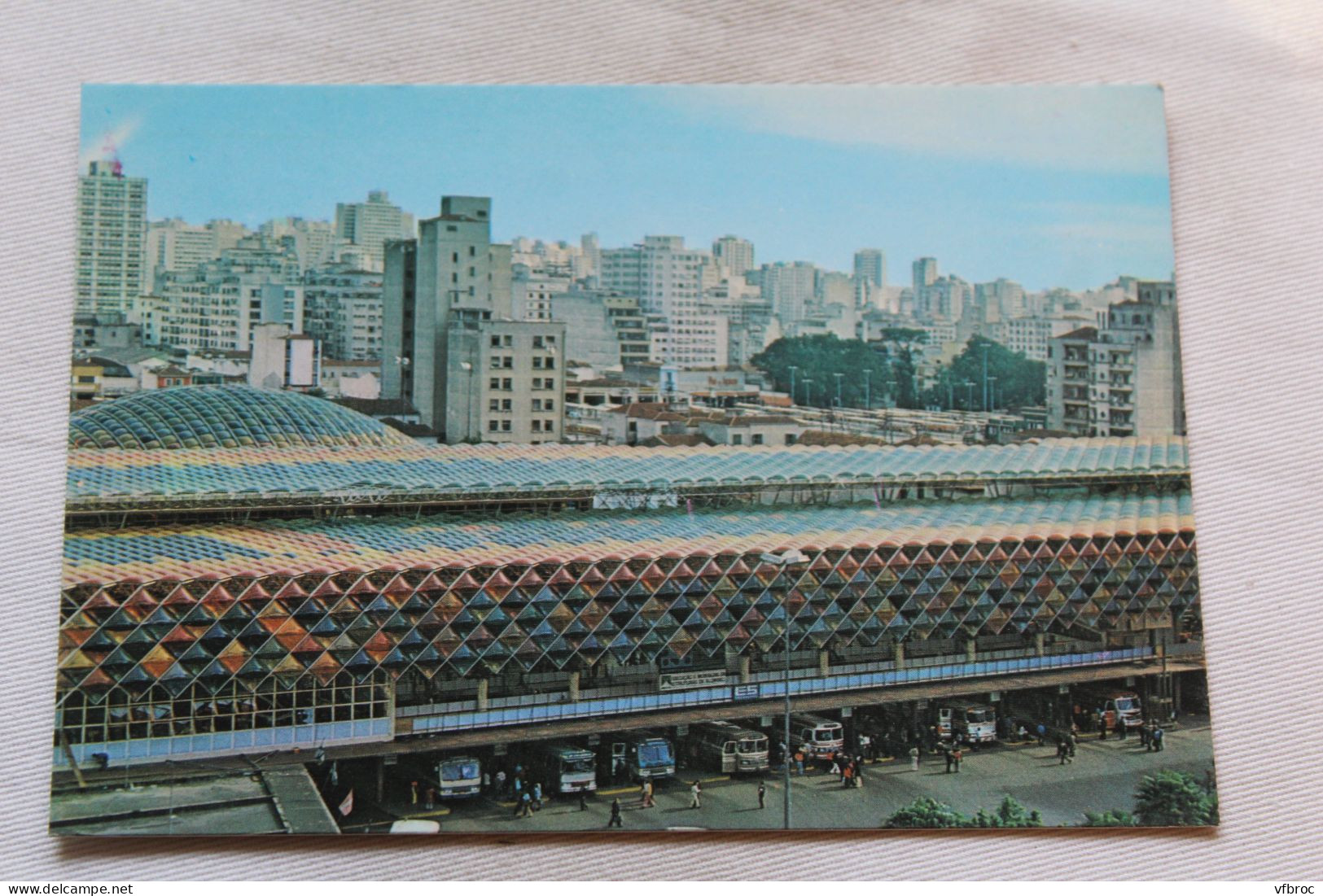 Cpm, Sao Paulo, Estaçao Rodoviaria, Brésil