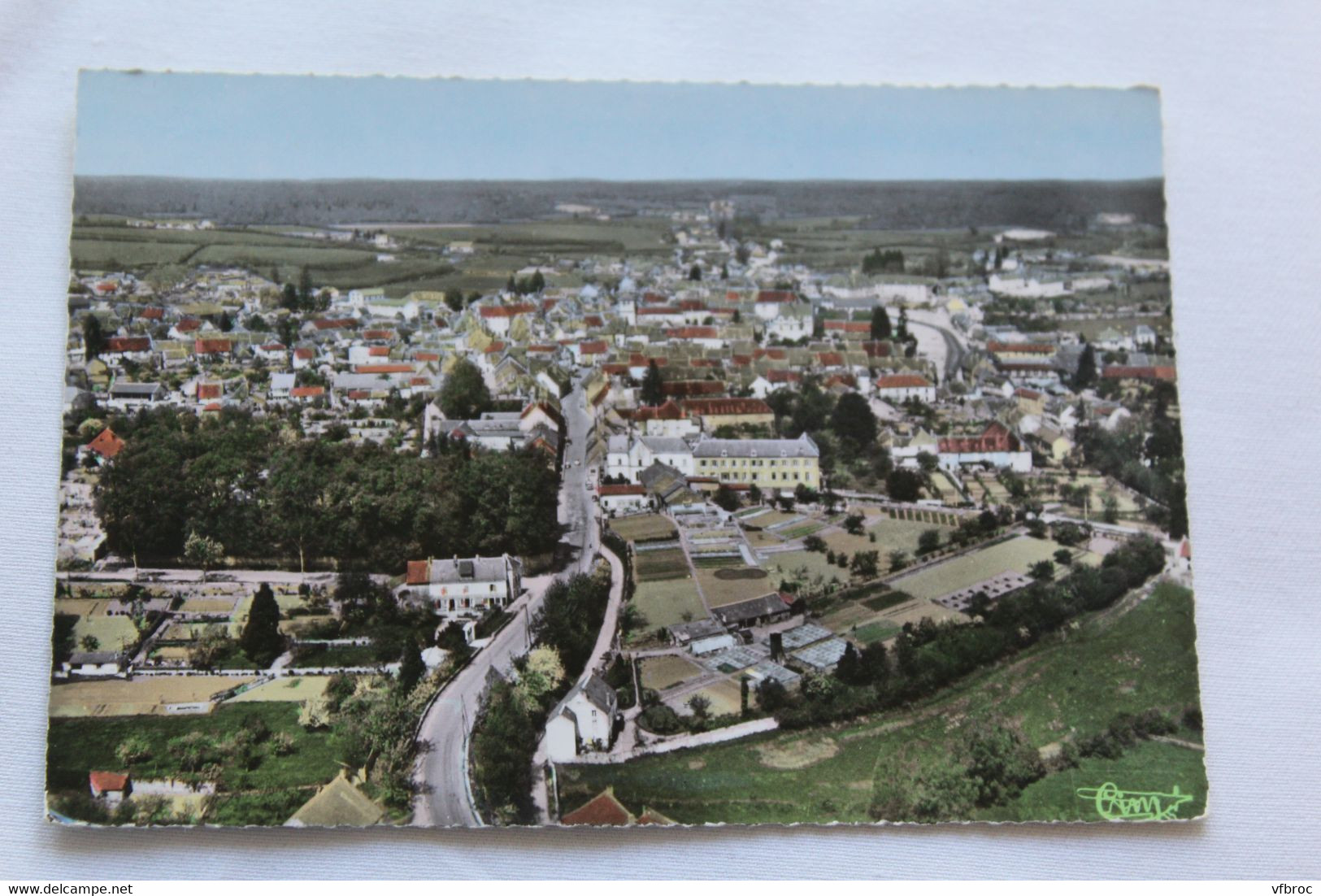 Cpm, Saulieu, vue générale, Cote d'Or 21